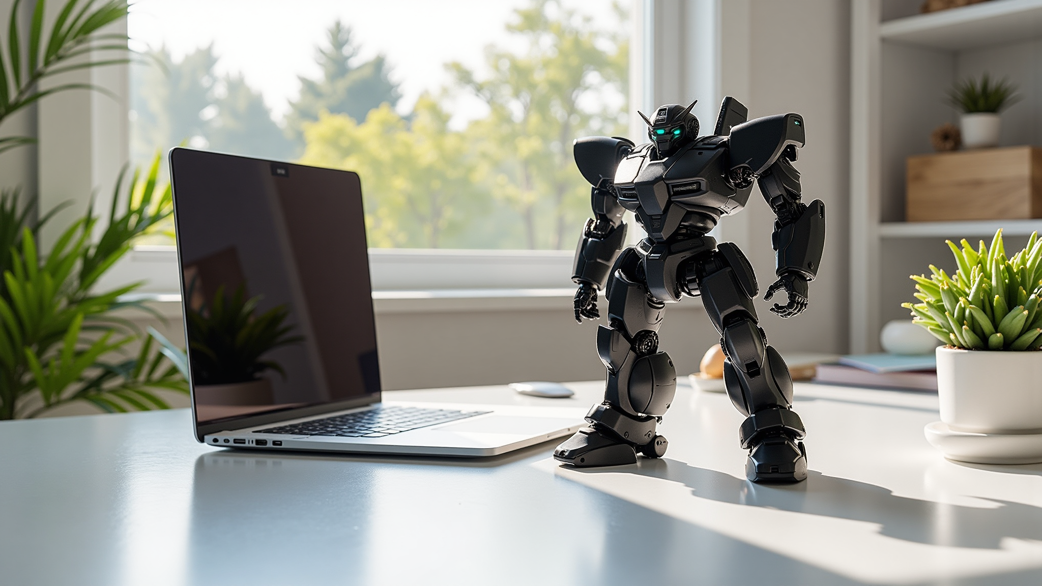 Front view of the Youth STEM Education Robot